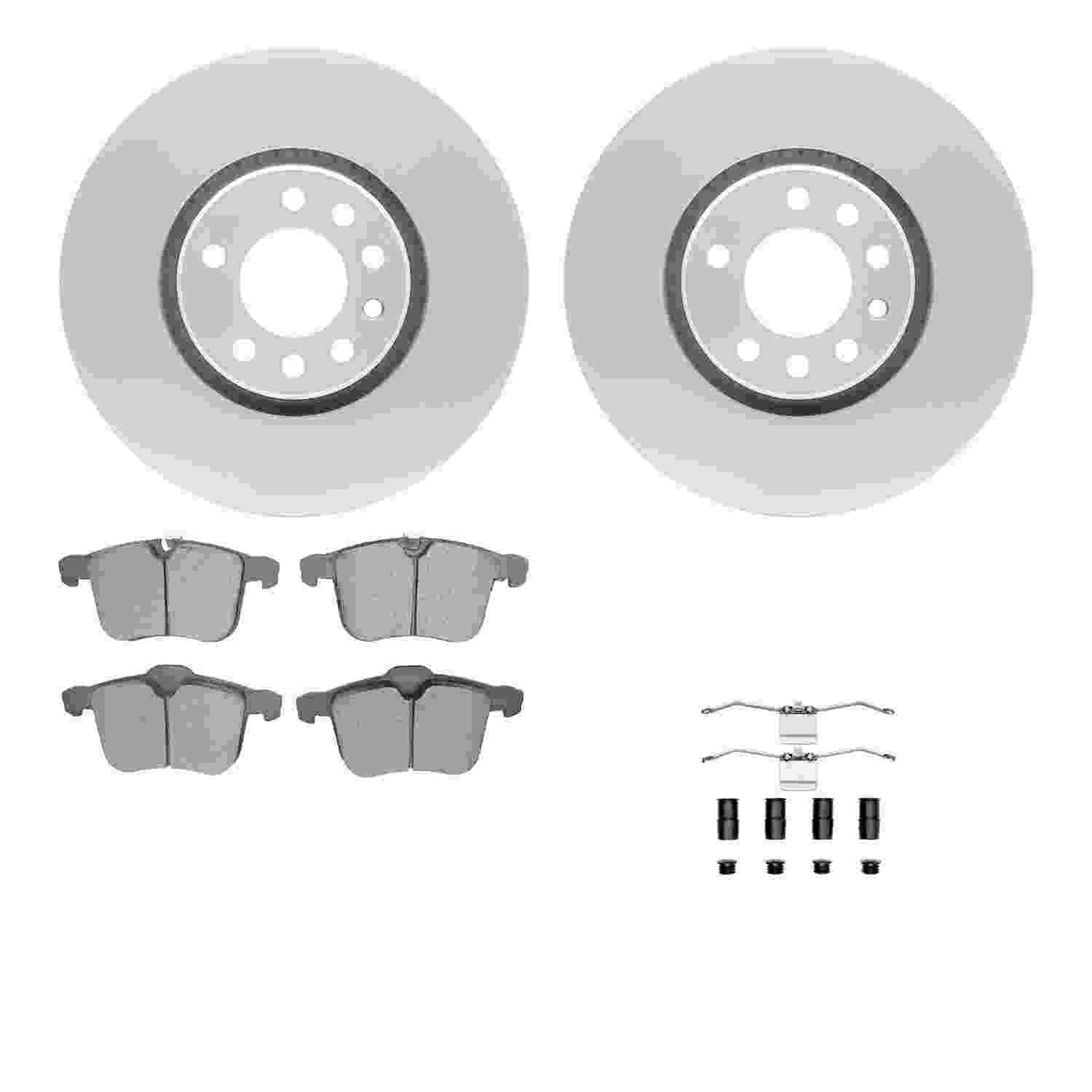 Dynamic Friction Company Disc Brake Kit 4612-65011