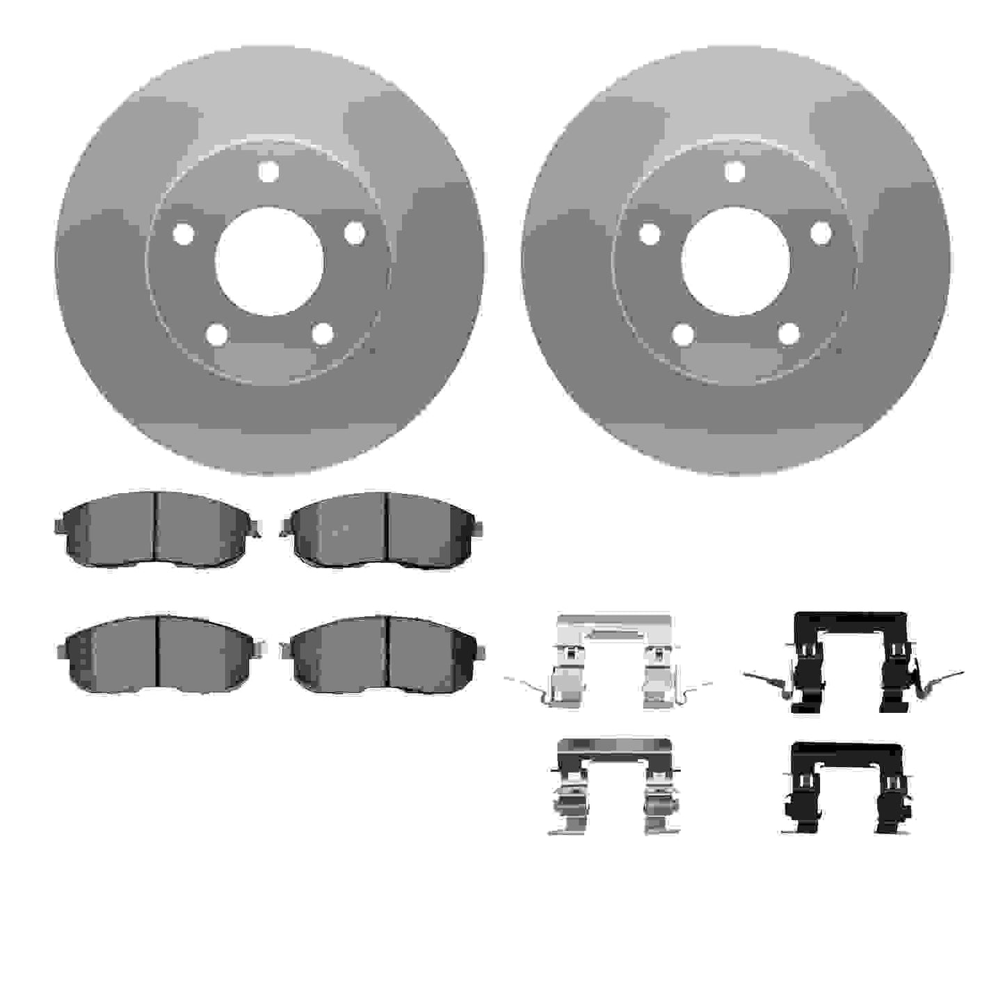 Dynamic Friction Company Disc Brake Kit 4612-67000