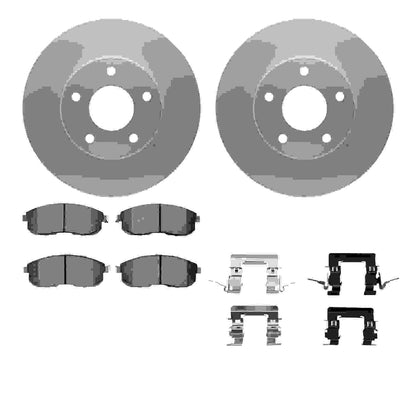 Dynamic Friction Company Disc Brake Kit 4612-67000
