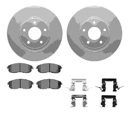 Dynamic Friction Company Disc Brake Kit 4612-67013