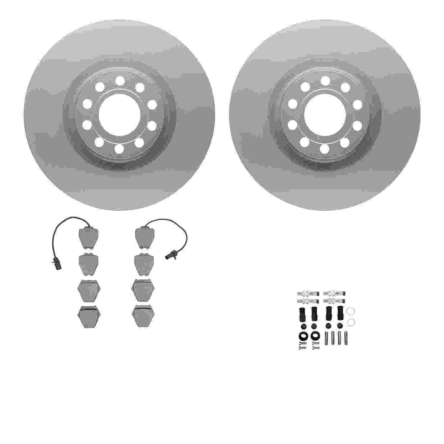Dynamic Friction Company Disc Brake Kit 4612-73008