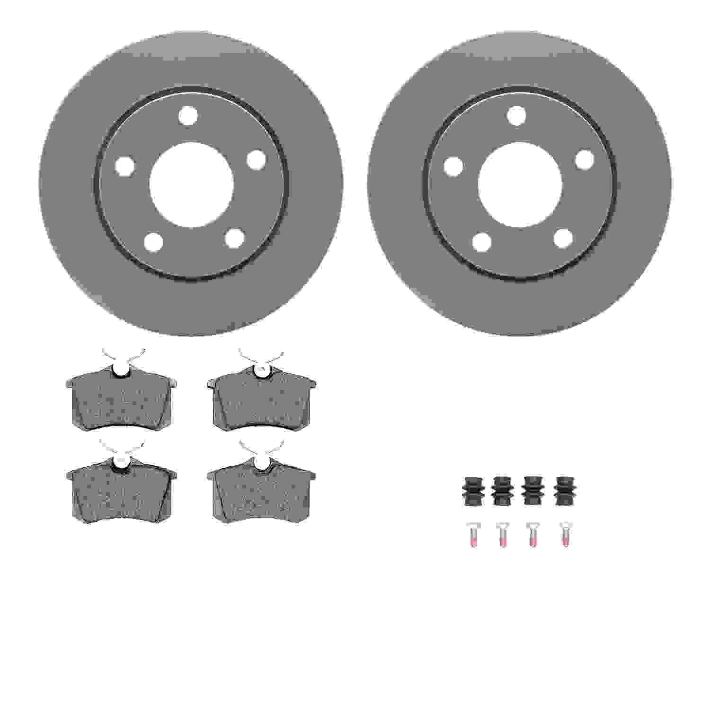 Dynamic Friction Company Disc Brake Kit 4612-73009