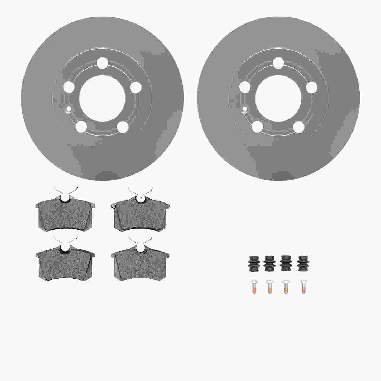 Dynamic Friction Company Disc Brake Kit 4612-73010