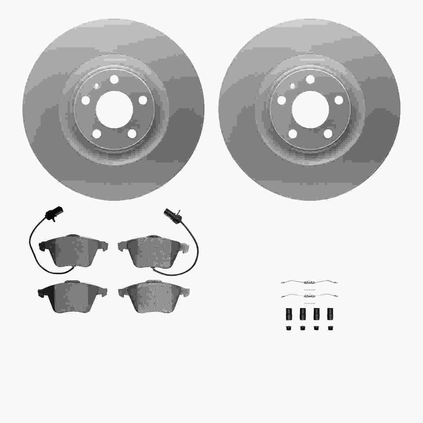 Dynamic Friction Company Disc Brake Kit 4612-73011