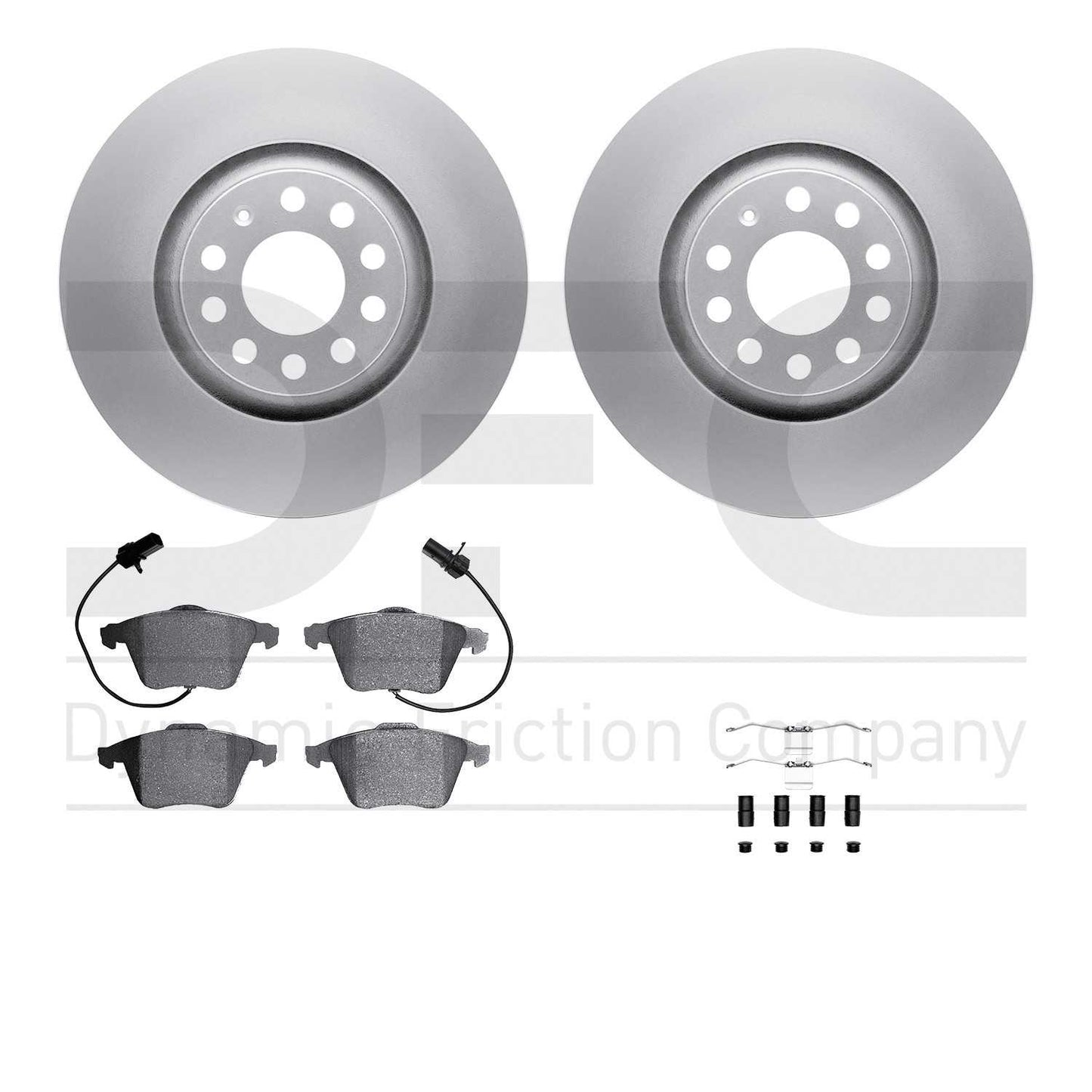 Dynamic Friction Company Disc Brake Kit 4612-73018