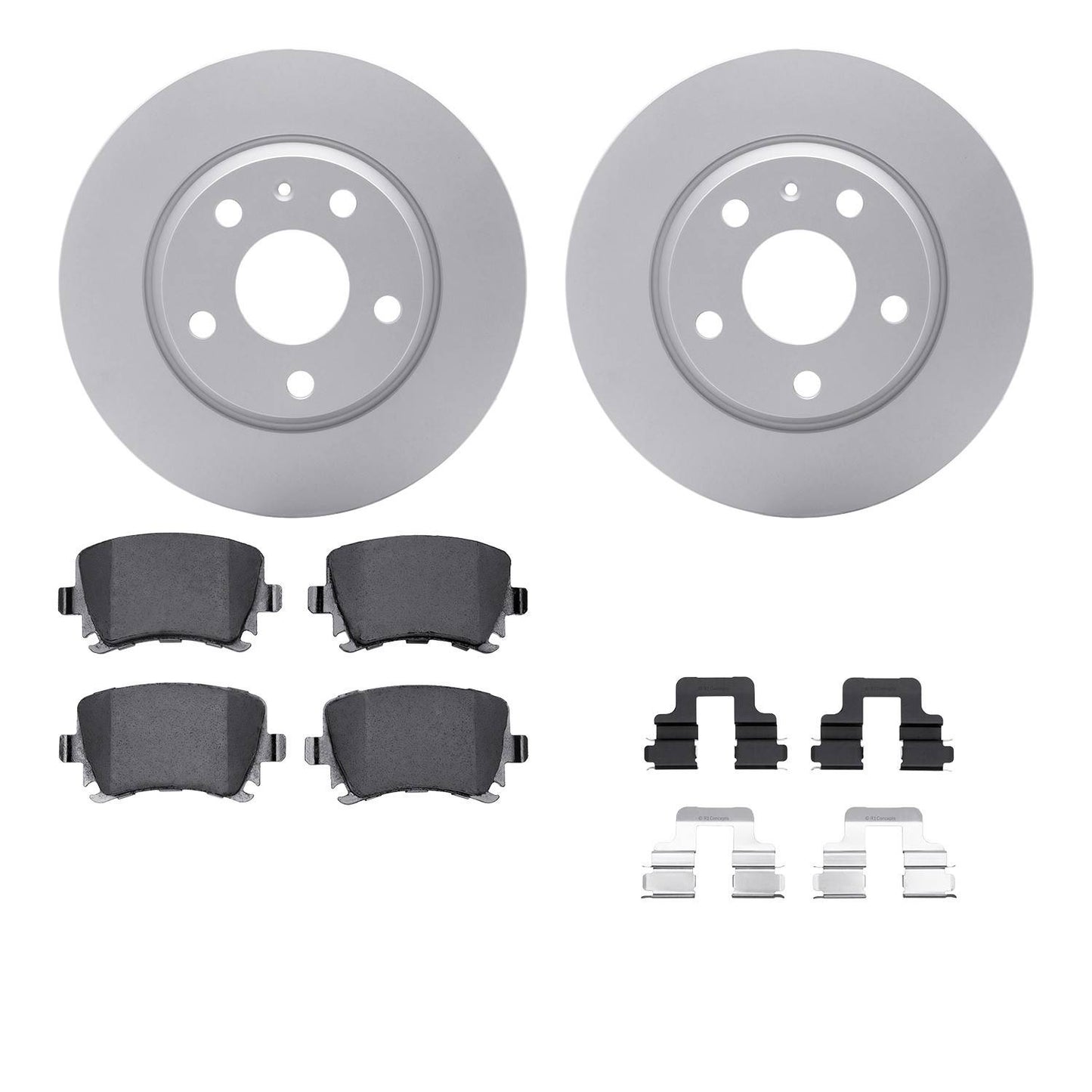 Dynamic Friction Company Disc Brake Kit 4612-73032
