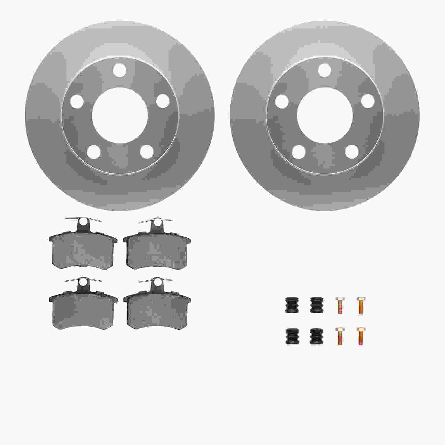 Dynamic Friction Company Disc Brake Kit 4612-74006