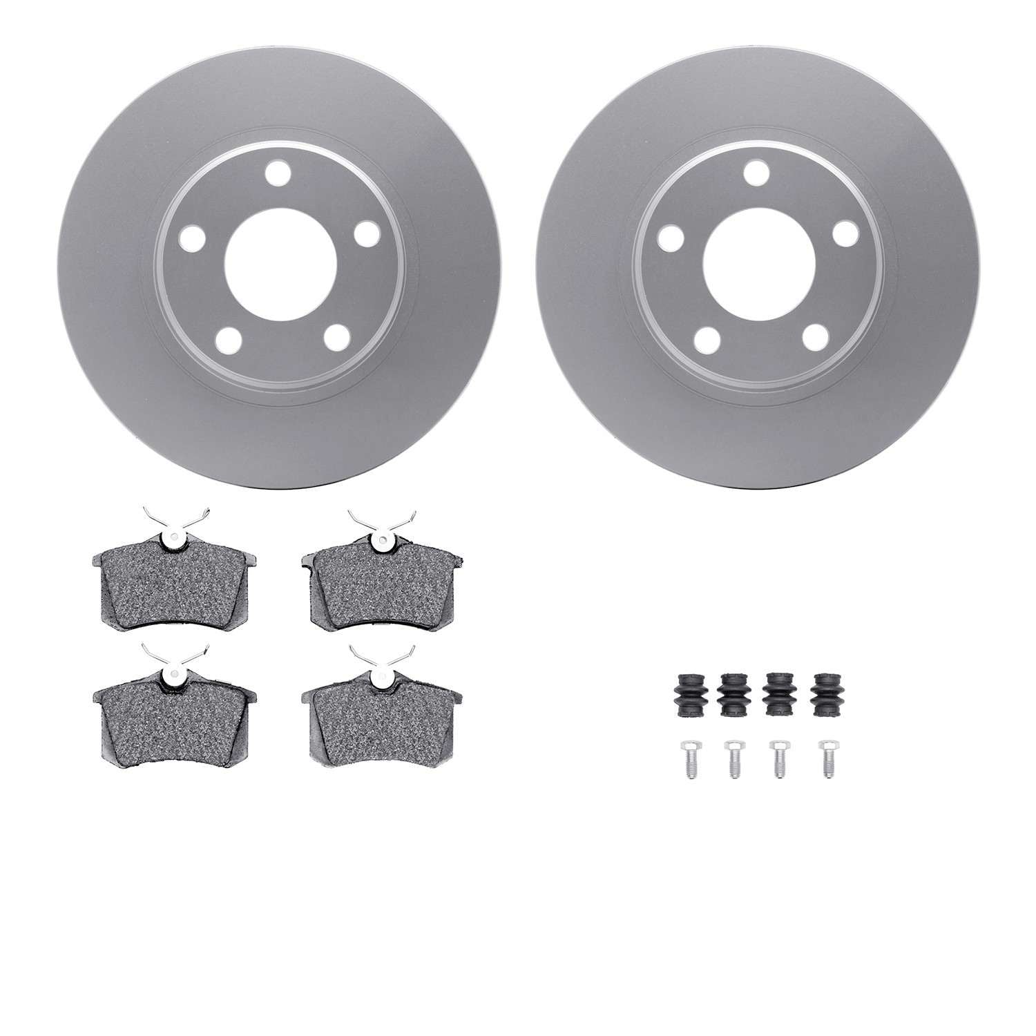 Dynamic Friction Company Disc Brake Kit 4612-74009