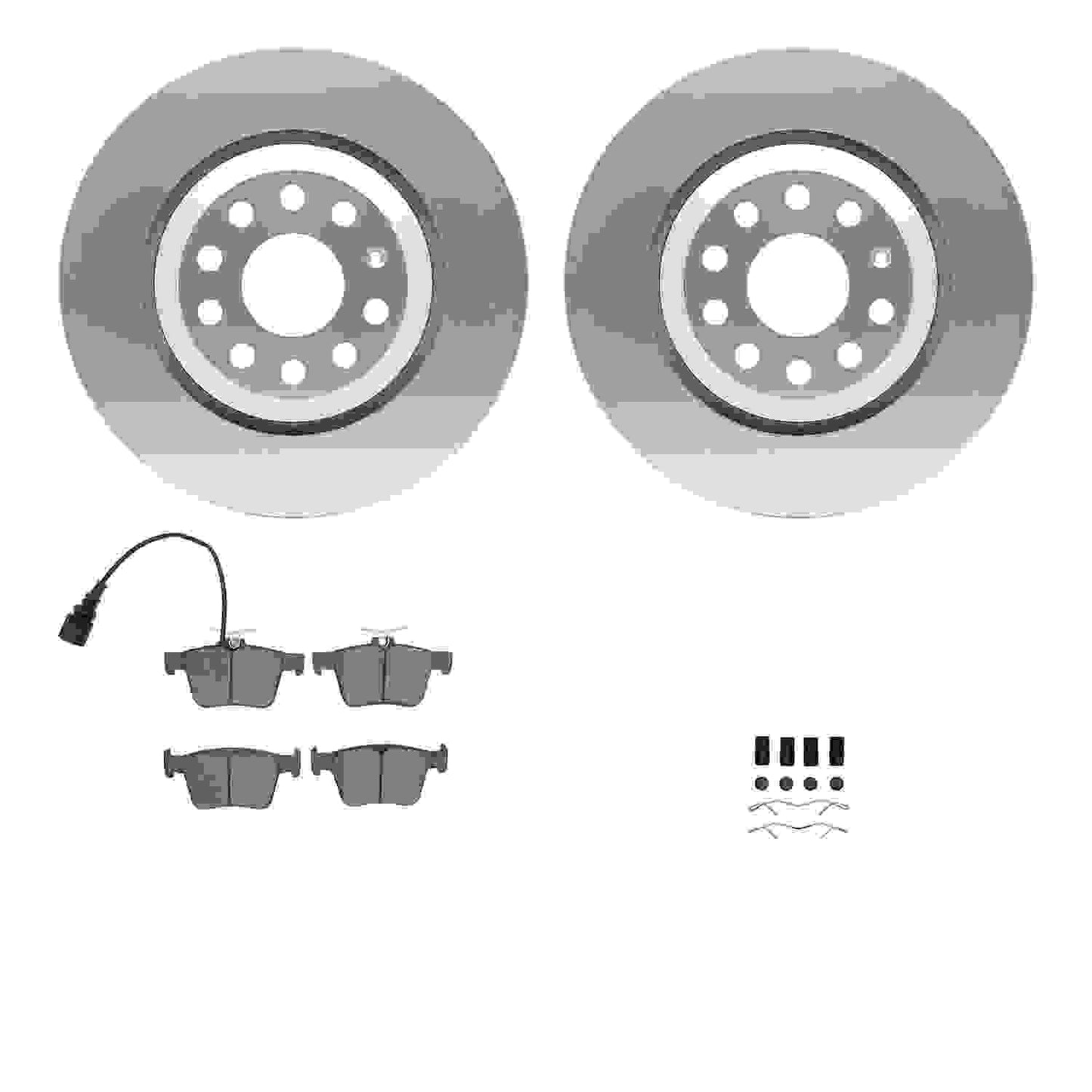 Dynamic Friction Company Disc Brake Kit 4612-74021