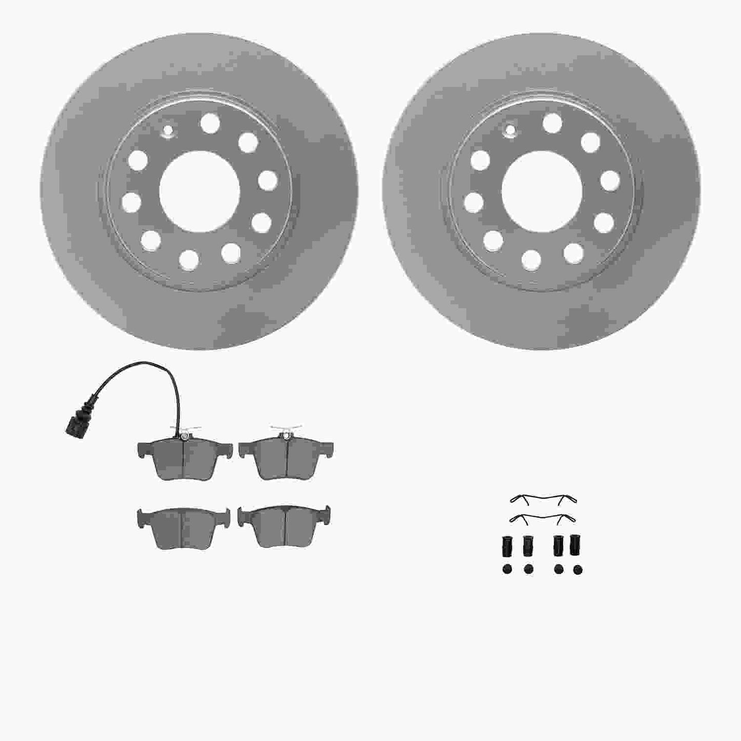 Dynamic Friction Company Disc Brake Kit 4612-74026