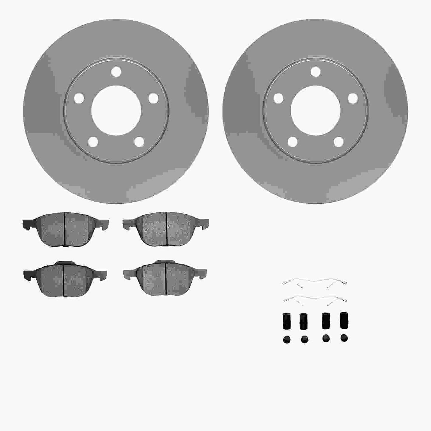 Dynamic Friction Company Disc Brake Kit 4612-80002