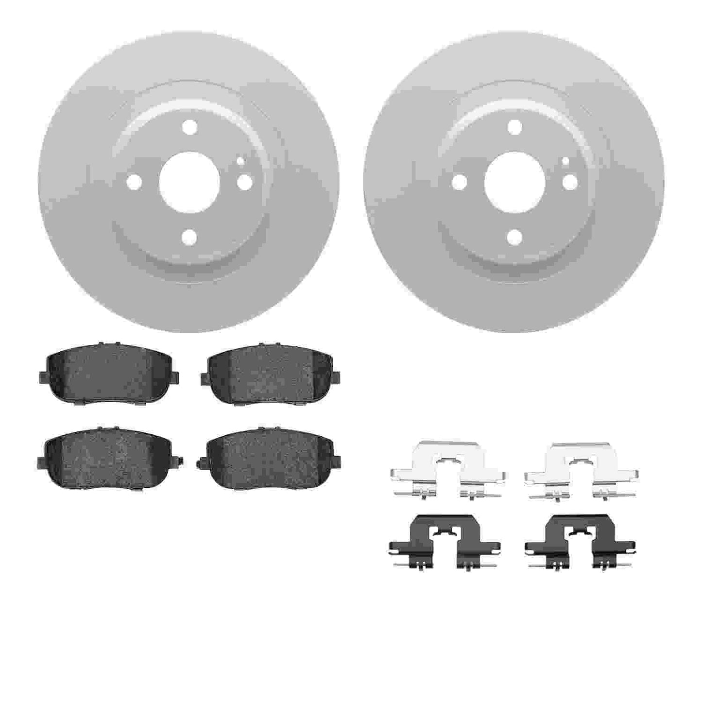 Dynamic Friction Company Disc Brake Kit 4612-80007