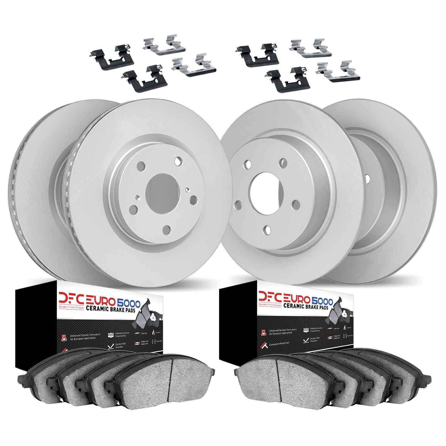 Dynamic Friction Company Disc Brake Kit 4614-10008