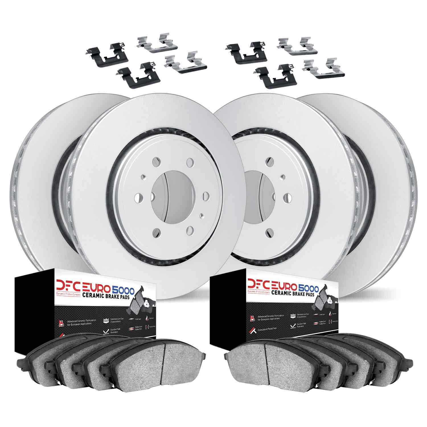 Dynamic Friction Company Disc Brake Kit 4614-10643