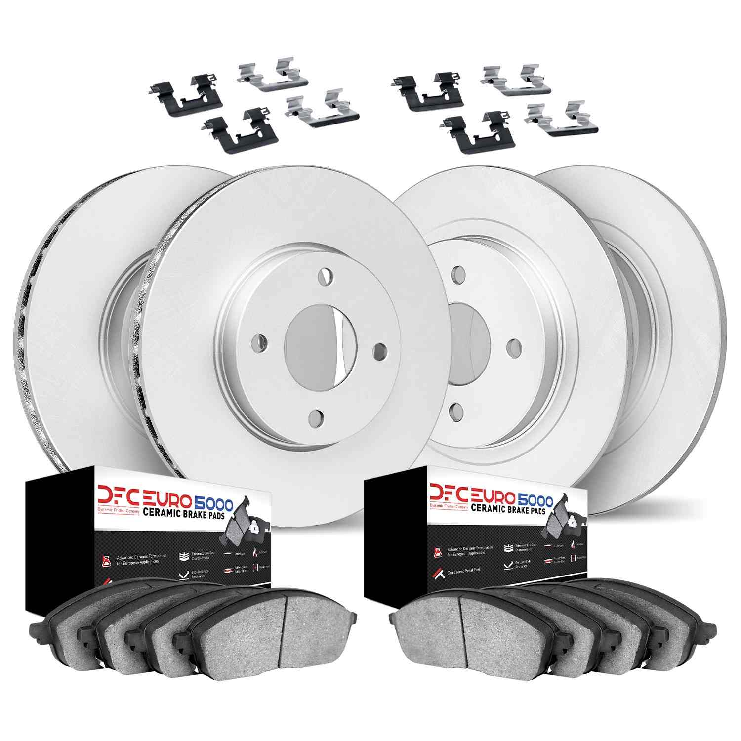 Dynamic Friction Company Disc Brake Kit 4614-10836