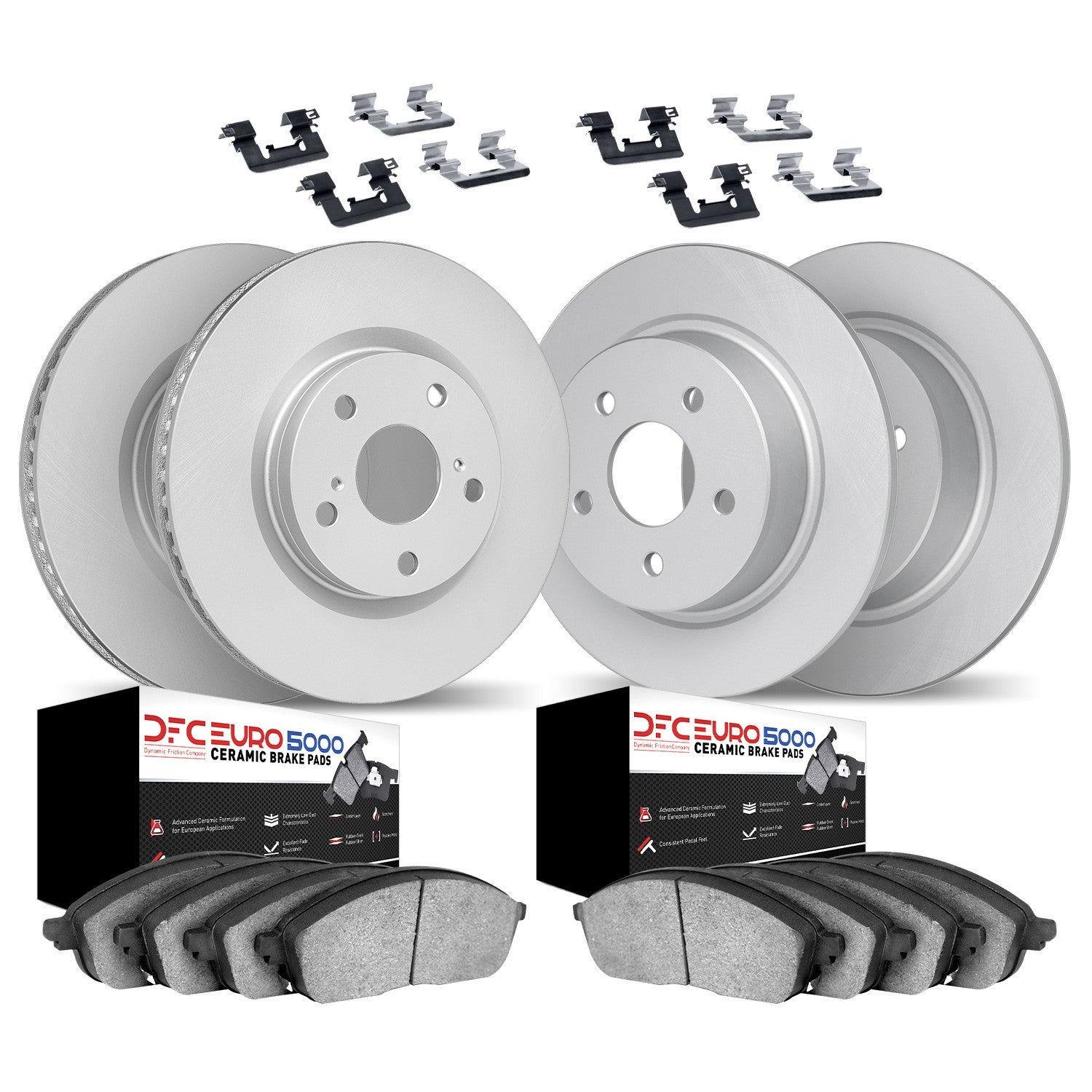 Dynamic Friction Company Disc Brake Kit 4614-11205
