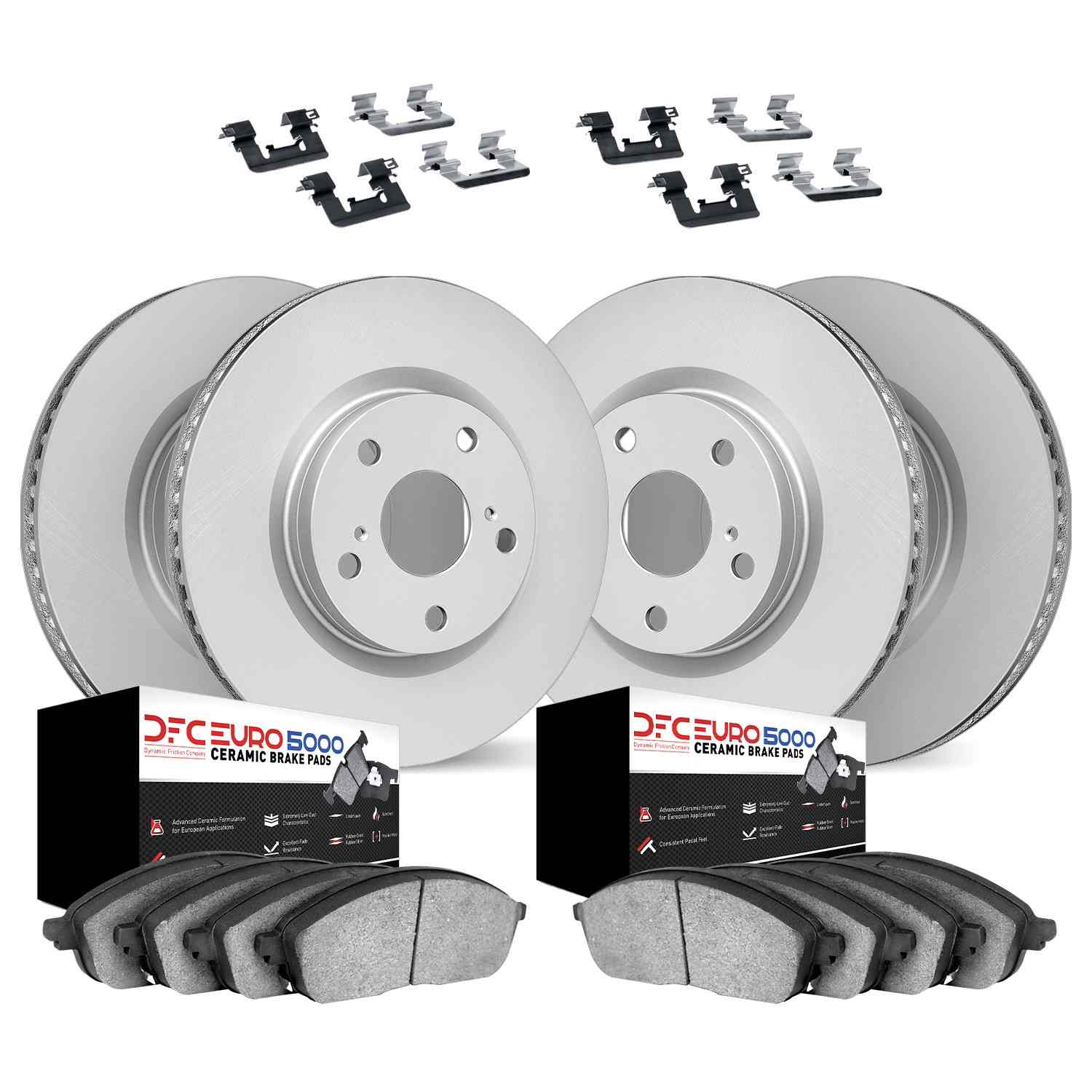 Dynamic Friction Company Disc Brake Kit 4614-75001