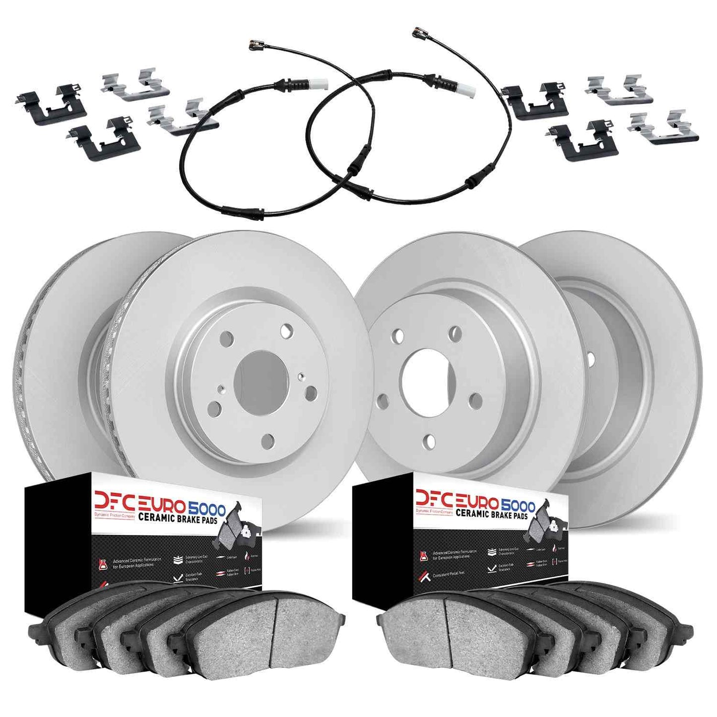 Dynamic Friction Company Disc Brake Kit 4624-10109
