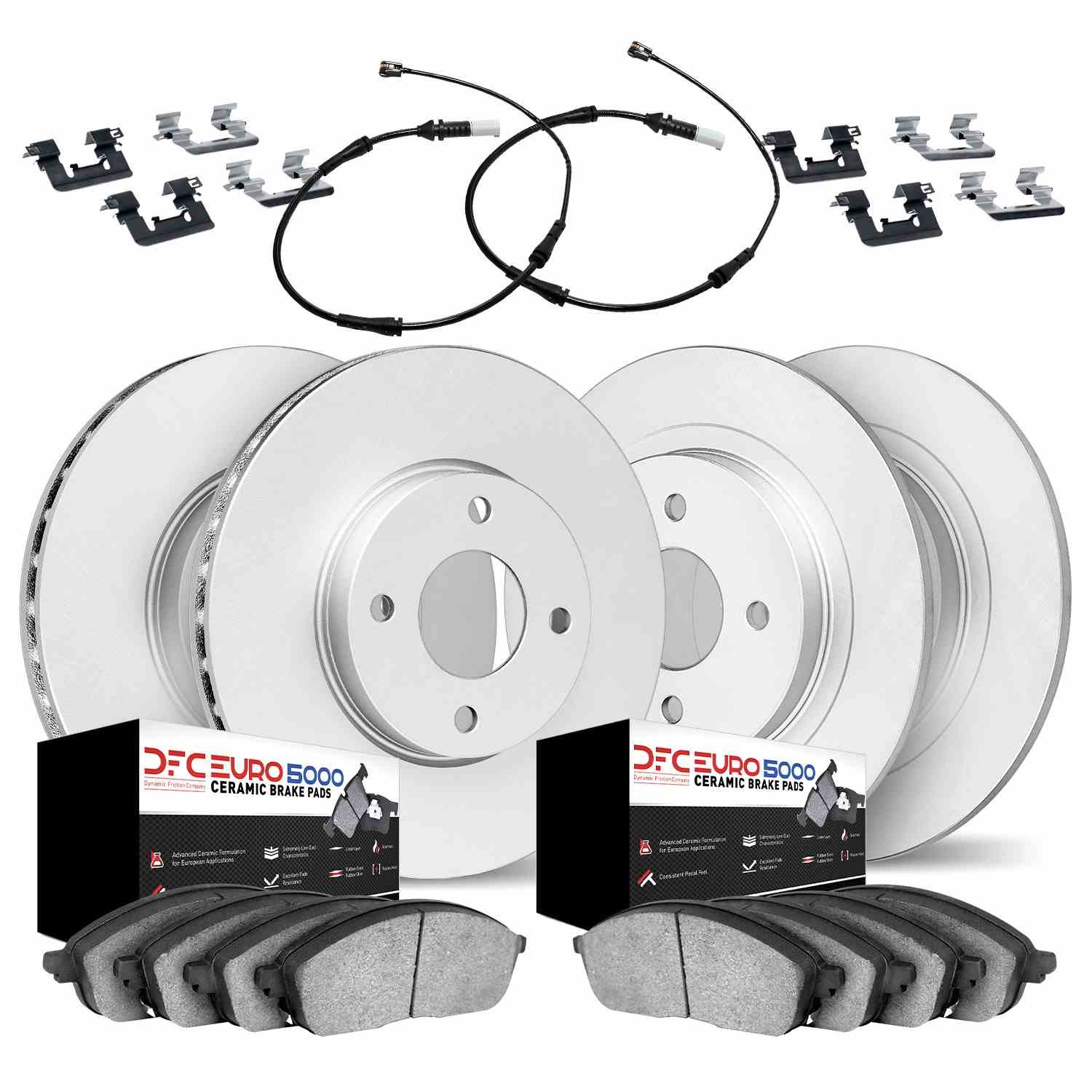 Dynamic Friction Company Disc Brake Kit 4624-10121