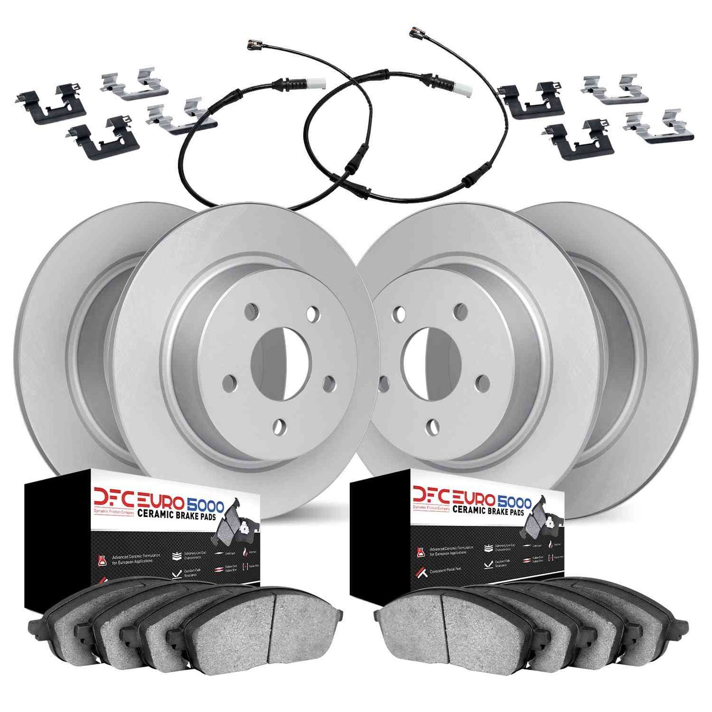 Dynamic Friction Company Disc Brake Kit 4624-10166