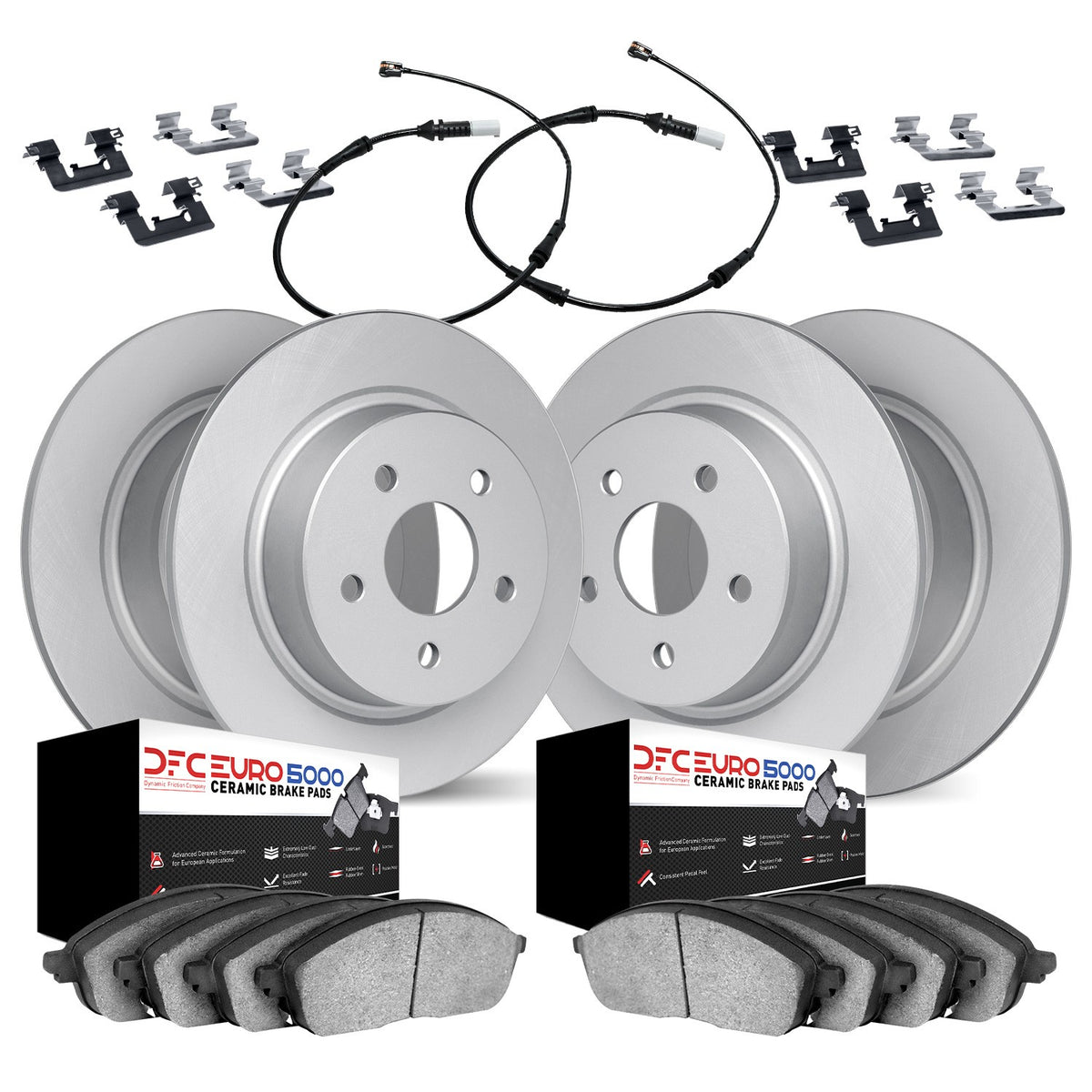 Dynamic Friction Company Disc Brake Kit 4624-10166