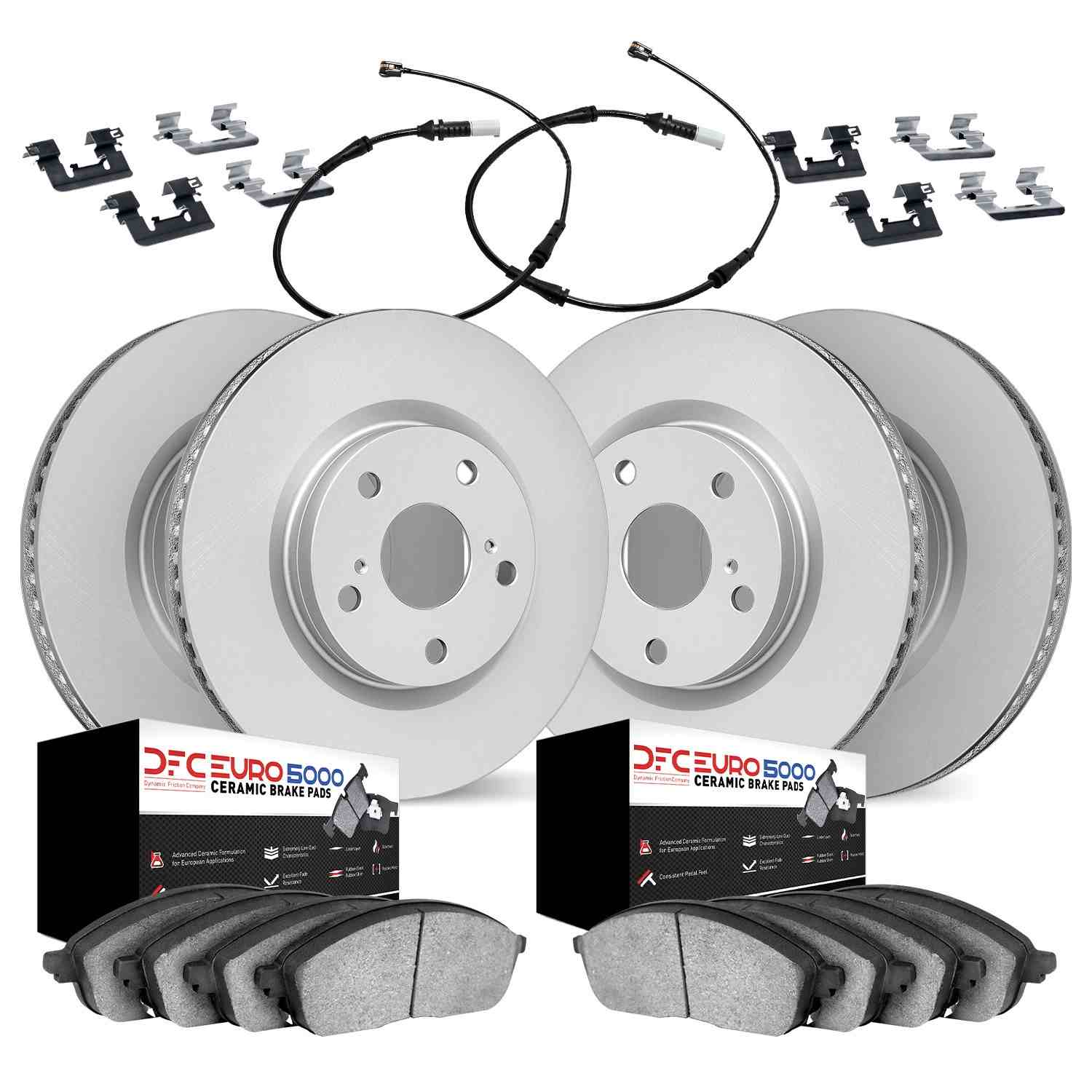 Dynamic Friction Company Disc Brake Kit 4624-10733