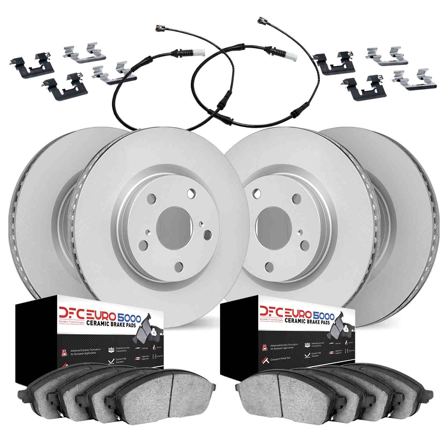Dynamic Friction Company Disc Brake Kit 4624-11724