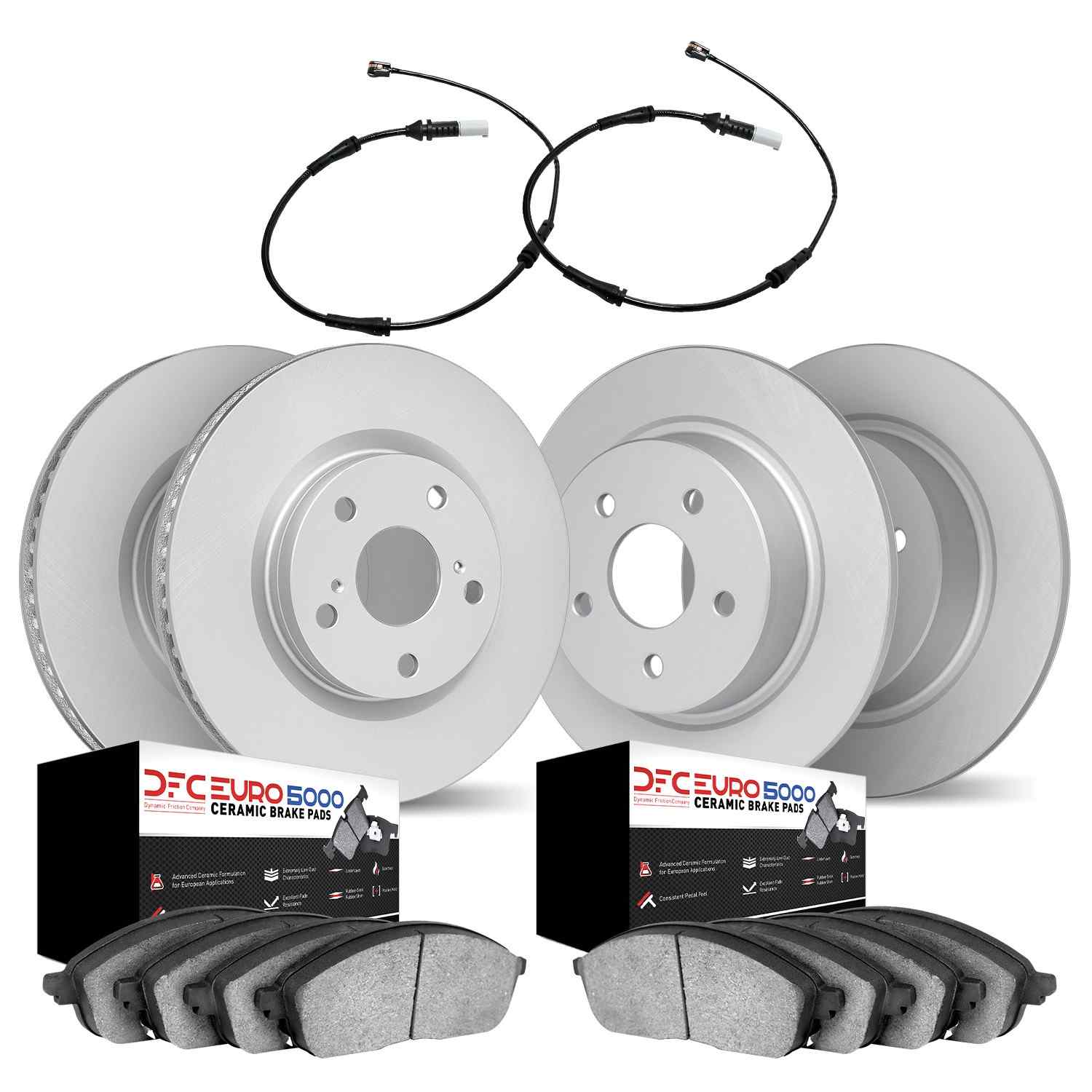 Dynamic Friction Company Disc Brake Kit 4634-12533