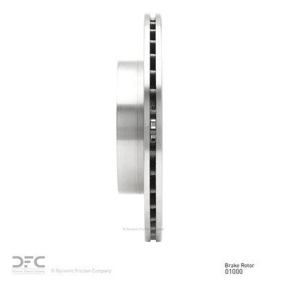 Dynamic Friction Company Disc Brake Rotor 600-01000