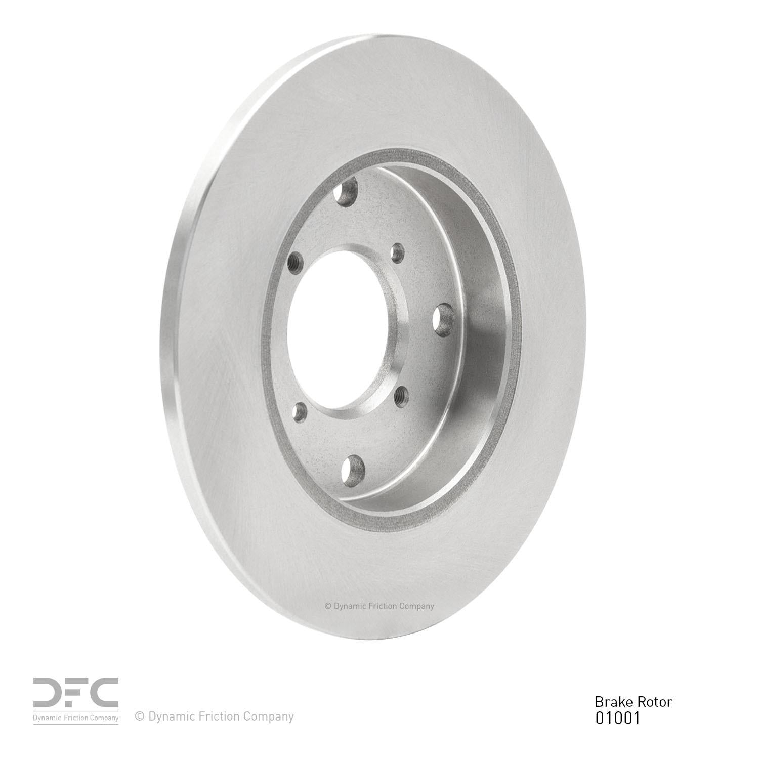 Dynamic Friction Company Disc Brake Rotor 600-01001