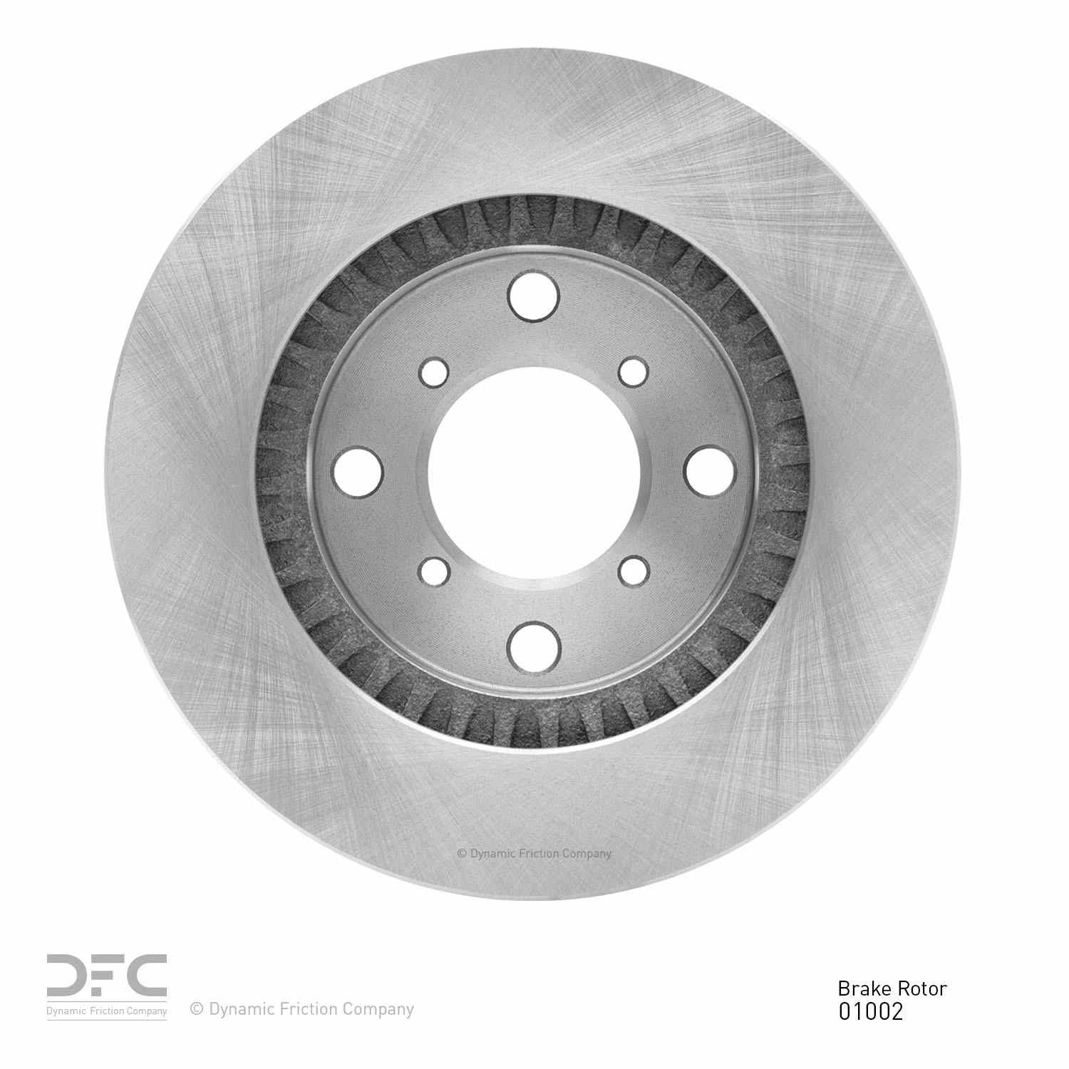 Dynamic Friction Company Disc Brake Rotor 600-01002