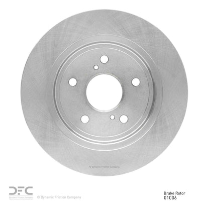 Dynamic Friction Company Disc Brake Rotor 600-01006