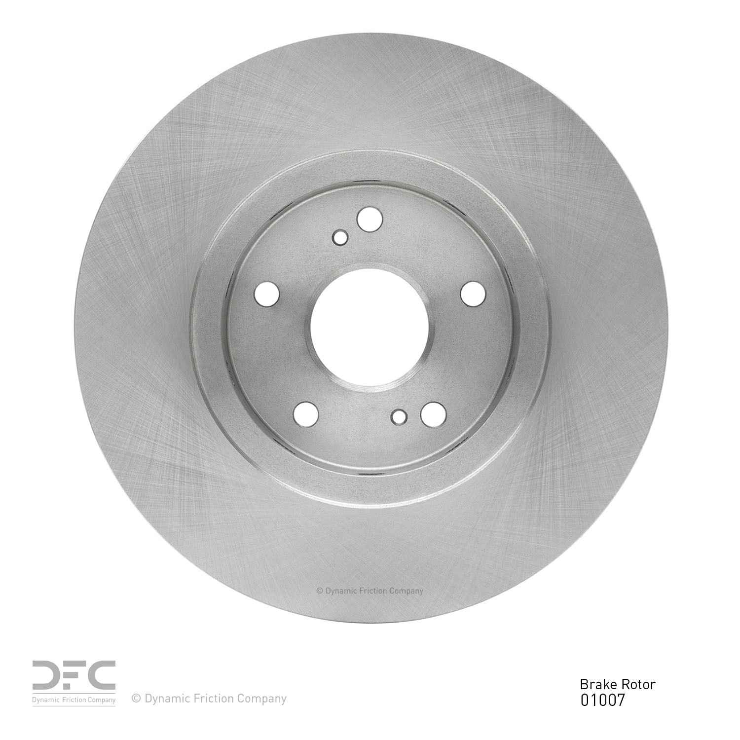 Dynamic Friction Company Disc Brake Rotor 600-01007