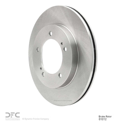 Dynamic Friction Company Disc Brake Rotor 600-01012