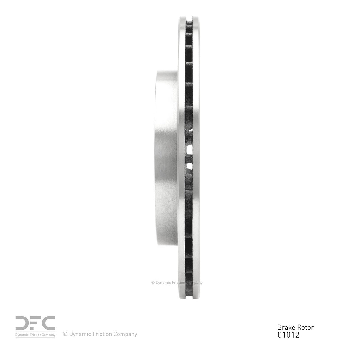 Dynamic Friction Company Disc Brake Rotor 600-01012