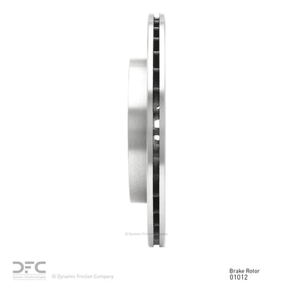 Dynamic Friction Company Disc Brake Rotor 600-01012