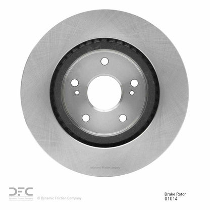 Dynamic Friction Company Disc Brake Rotor 600-01014