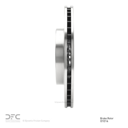 Dynamic Friction Company Disc Brake Rotor 600-01014