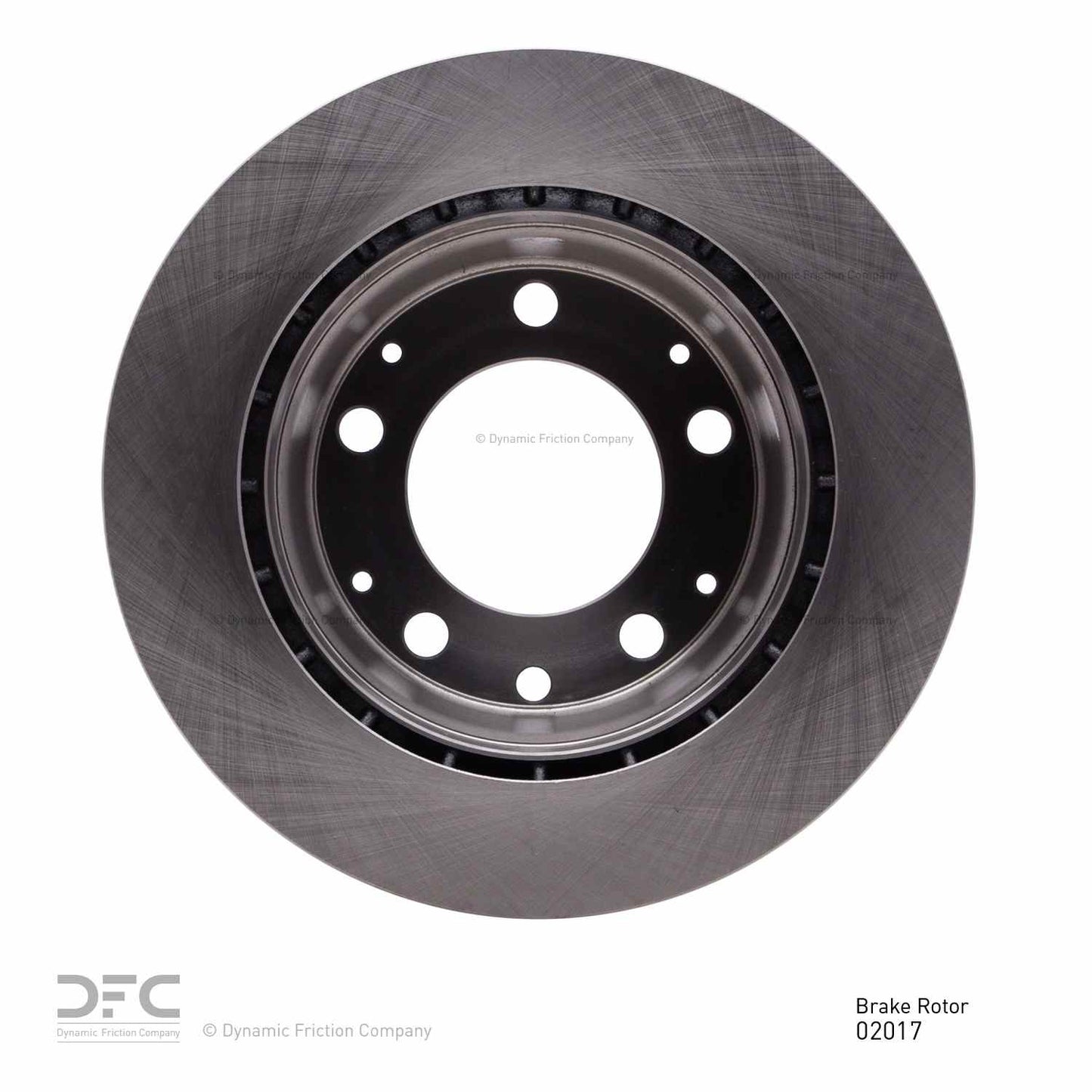 Dynamic Friction Company Disc Brake Rotor 600-02017