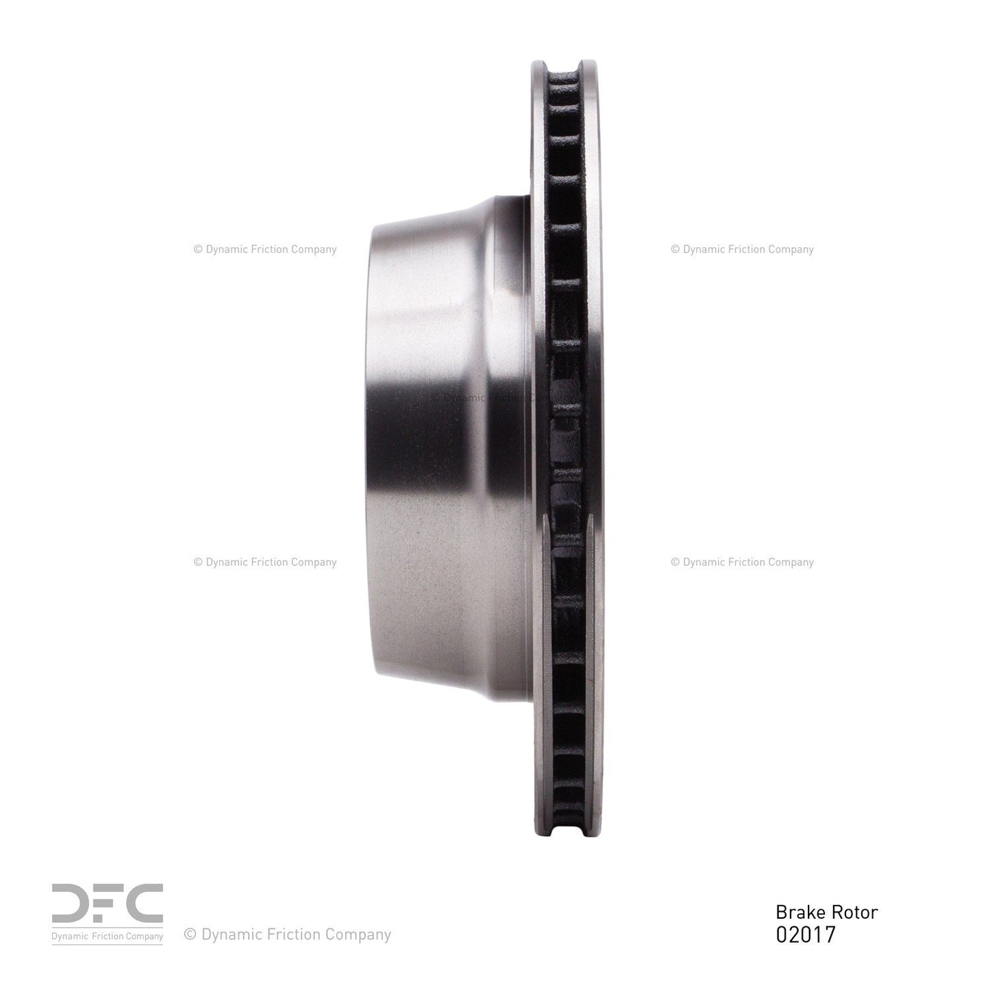 Dynamic Friction Company Disc Brake Rotor 600-02017