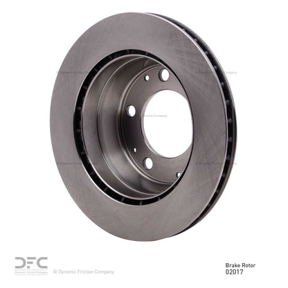 Dynamic Friction Company Disc Brake Rotor 600-02017