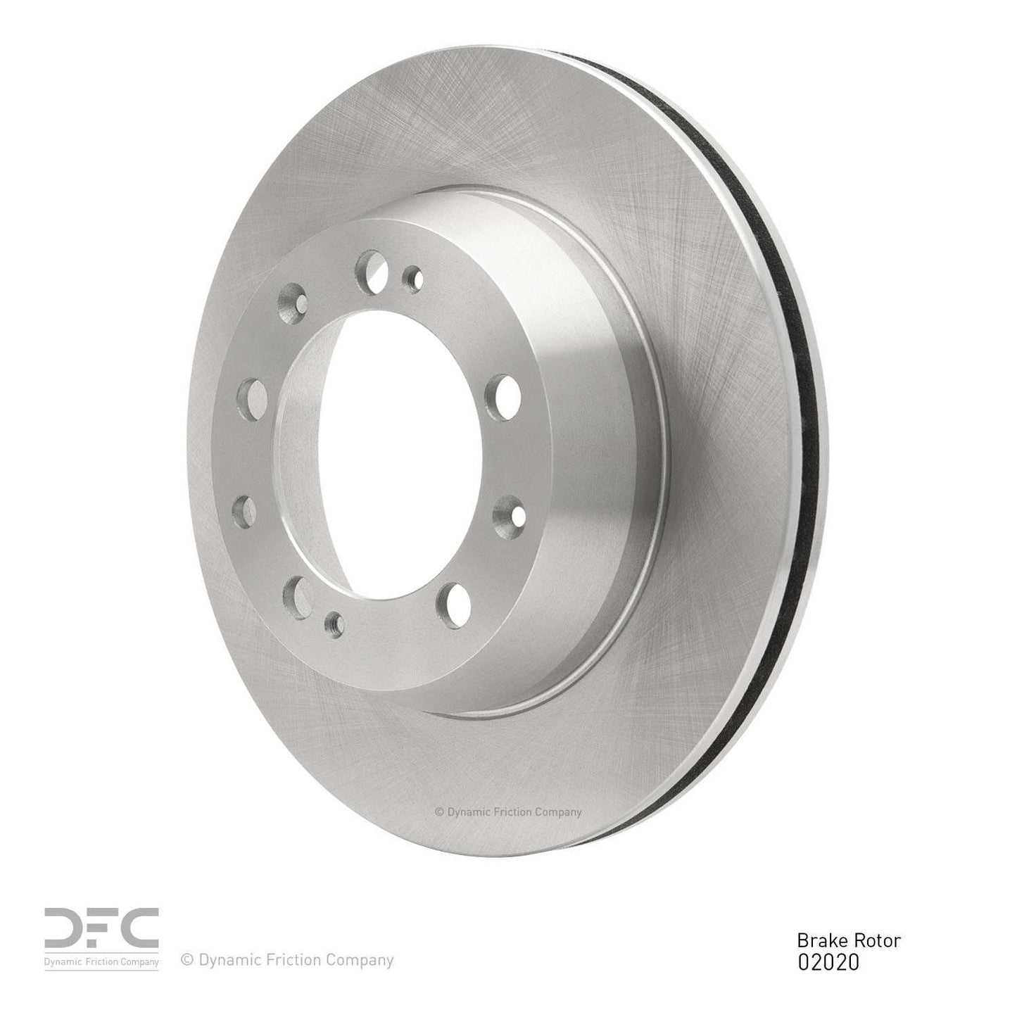 Dynamic Friction Company Disc Brake Rotor 600-02020