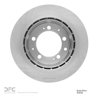Dynamic Friction Company Disc Brake Rotor 600-02020