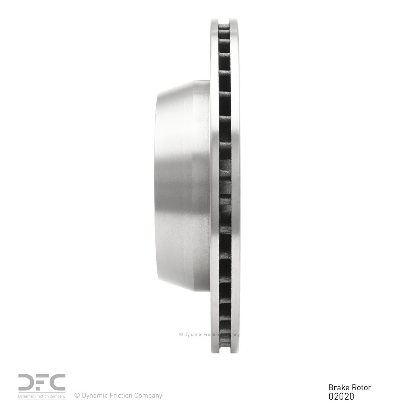Dynamic Friction Company Disc Brake Rotor 600-02020