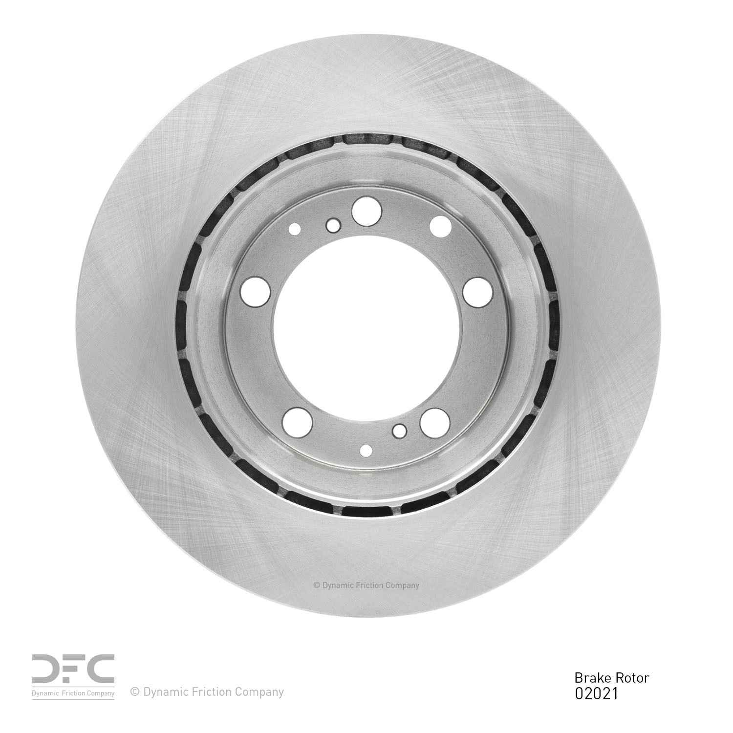 Dynamic Friction Company Disc Brake Rotor 600-02021