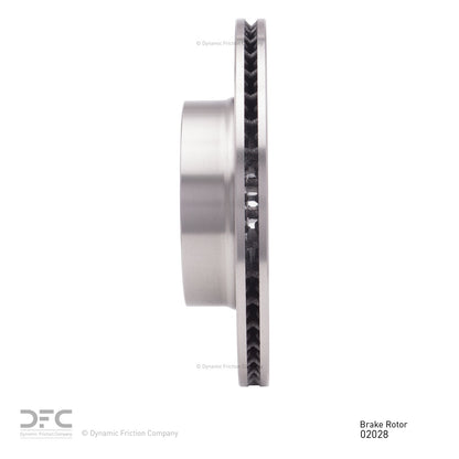 Dynamic Friction Company Disc Brake Rotor 600-02028
