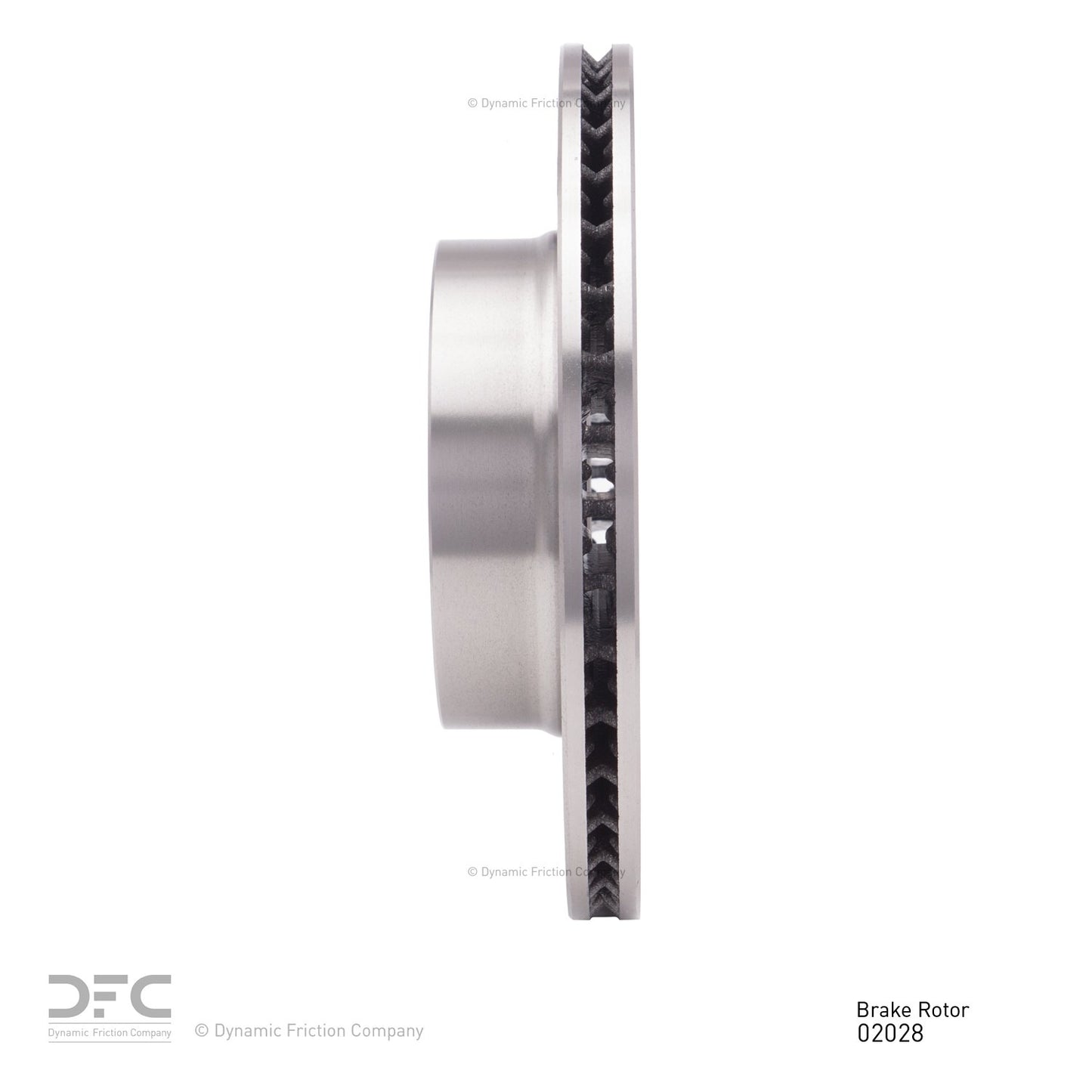 Dynamic Friction Company Disc Brake Rotor 600-02028