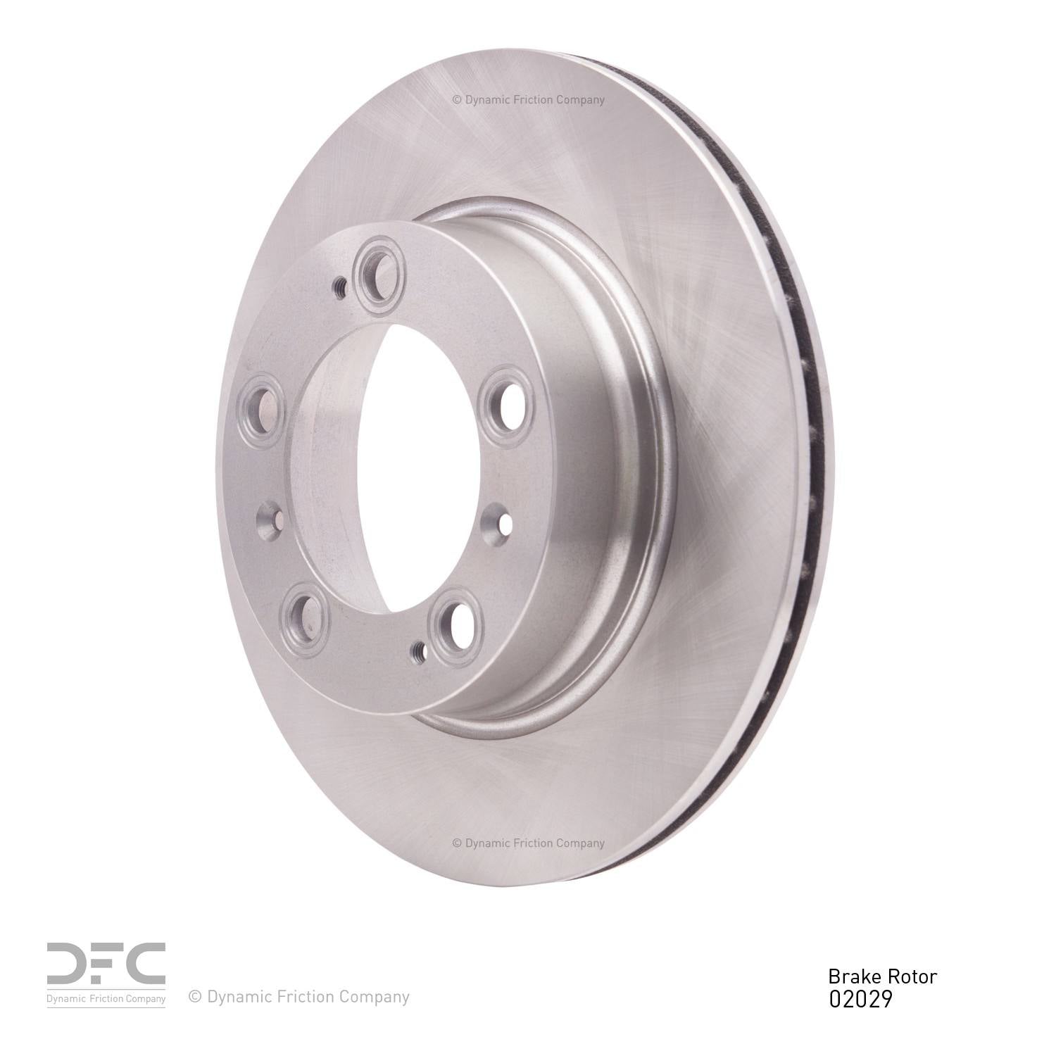 Dynamic Friction Company Disc Brake Rotor 600-02029