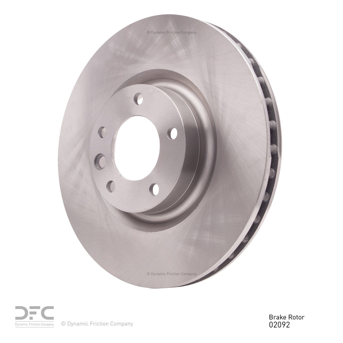 Dynamic Friction Company Disc Brake Rotor 600-02092