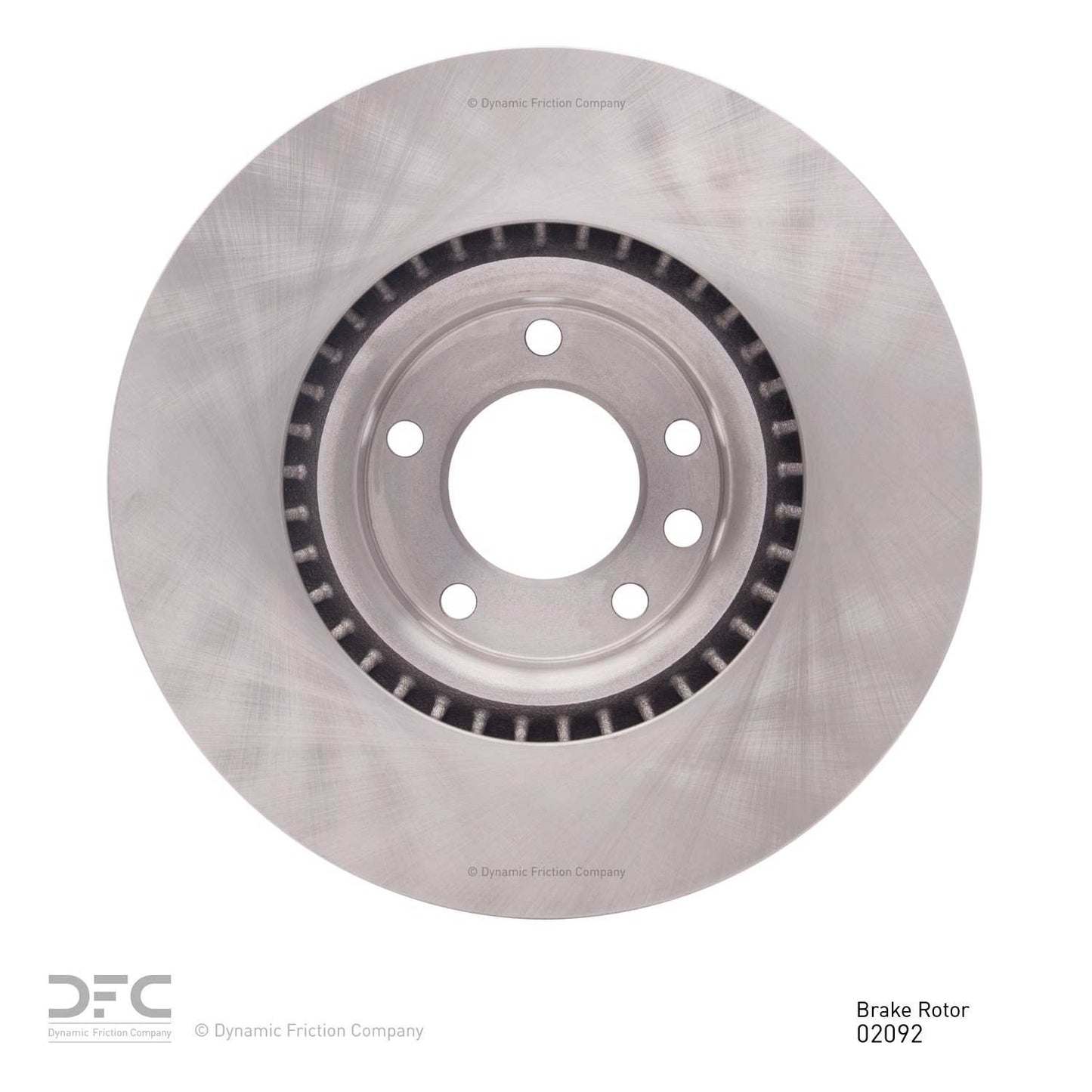 Dynamic Friction Company Disc Brake Rotor 600-02092